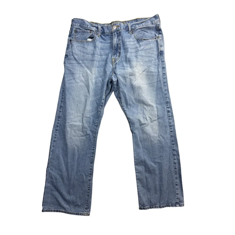 American Eagle Outfitters Original Boot Cut Jeans Blue Mens 38x32 Light Wash